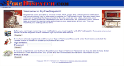 Desktop Screenshot of myfiredispatch.com